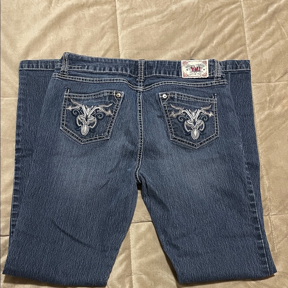 YMI Women's Straight Leg Jeans - Blue